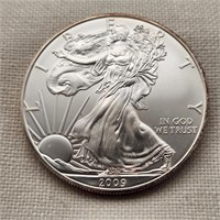 2009 Silver Am Eagle Dollar