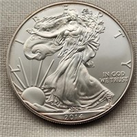 2014 Silver Am Eagle Dollar