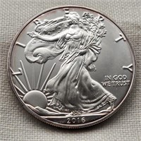 2016 Silver Am Eagle Dollar