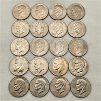 20 Eisenhower Dollars 1971-77