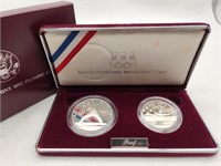 1992 Olympic Coins Set Silver $1 & Clad