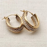 14K & Sterl Earrings