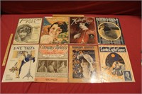 Lot of 1900s Antique Awesome Sheet Music