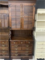 WOODEN HUTCH? WITH PULLOUT SHELF