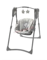 Graco® Slim Spaces™ Compact Baby Swing, Reign one