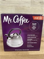 Mr coffee whistling tea kettle