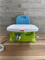 Fisher price portable booster seat needs cleaned