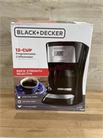 Black and decker 12 cup programmable coffee maker