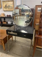 VINTAGE SALON TABLE WITH DOUBLE MIRRORS