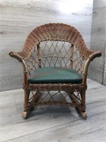 Whicker rocking chair