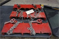 3 PIPE CLAMPS