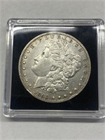 key date 1895-O Morgan silver dollar nice conditio