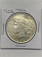 1922 Silver Peace Dollar