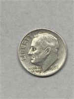 1952-S Silver Roosevelt Dime
