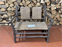 RUSTIC LOVE SEAT