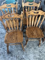 4-Dining room table chairs
