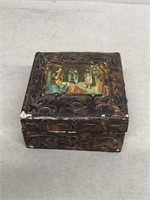 Wooden trinket box early