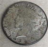 1934 peace silver dollar