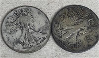 1926 1941 silver half dollars