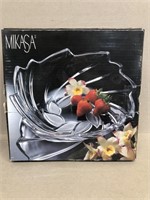Mikasa glass platter
