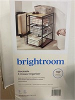 Brightroom Stackable 3 Drawer Organizer