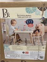 B. Spaces Kid Century Modern Table & Chair Set