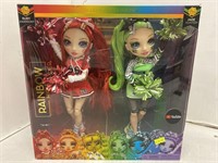 Rainbow High Cheer Ruby & Jade Dolls