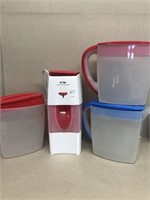 Mr. coffee iced tea maker with three pitchers
