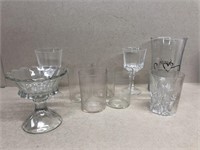 Juice glasses stemware group