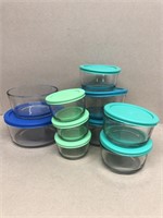Anchor ware dishes with lids
