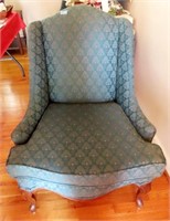 FRENCH STYLE UPHOLSTERED SIDE CHAIRS - 2 TIMES
