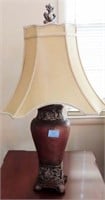TABLE LAMPS (PAIR) WITH SHADES - 30" HIGH