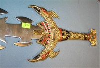 Double Eagle large 38 inch fighting sword