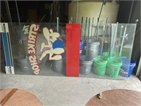 The Strike Shop glass bowling sign