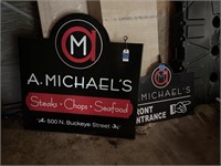 2 - A. Michaels signs