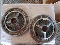 Vintage Chevy SS Hub Caps - Lot of 2