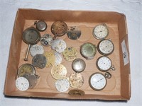 Vintage Pocket Watch Parts