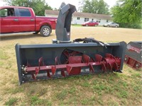 Virnig 84" V60 Skidsteer mount Snow Blower