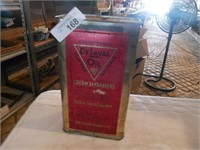 Vintage DeLaval Cream Separator Oil Tin Can