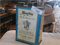 Vintage Maytag Multi-Motor Oil Tin Can