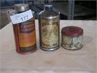 Vintage Tins - Johnson's Carbon Remover. Skidoo &