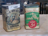 Vintage Niles & Moser & La Resta Cigar Tin