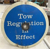 2’ Tow Regulation In Effect Sign