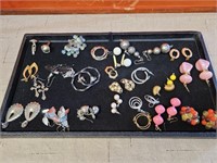 Assorted Earring & Misc Jewelry Collection