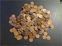 400 Wheat Pennies from Estate Hoard