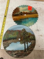 Hand painted Saw blades
