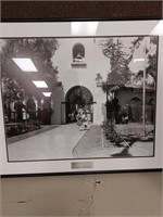 Framed Historical Photo Bowers Museum, Santa Ana