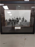 Framed Historical Photo Dummer Academy Football