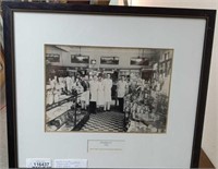 Original Pharmacy 1938,Framed&Matted Art Photo