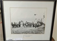 Original Photography Farming on the Irvine,Framed